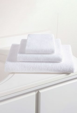 organic towel white
